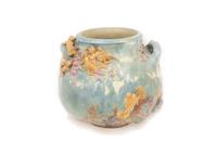 An Earthenware Vase Depicting The Struggle for Life Attributed to Louis-Robert Carrier-Belleuse (French, 1848-1913)