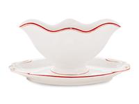 A Kornilov Bros. Porcelain Sauce Boat