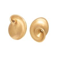 BOREGAARD, YELLOW GOLD EARCLIPS