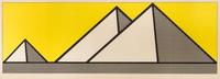 Roy Lichtenstein, (American, 1923-1997), Pyramids, 1969