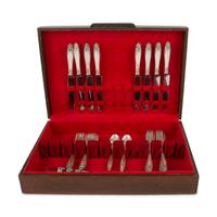 A International Silver Service for Eight in the Prelude Pattern