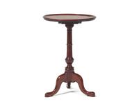 A Queen Anne Mahogany Tilt-Top Candlestand