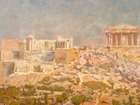 The Acropolis From the Altar of Zeus , c. 1900-01