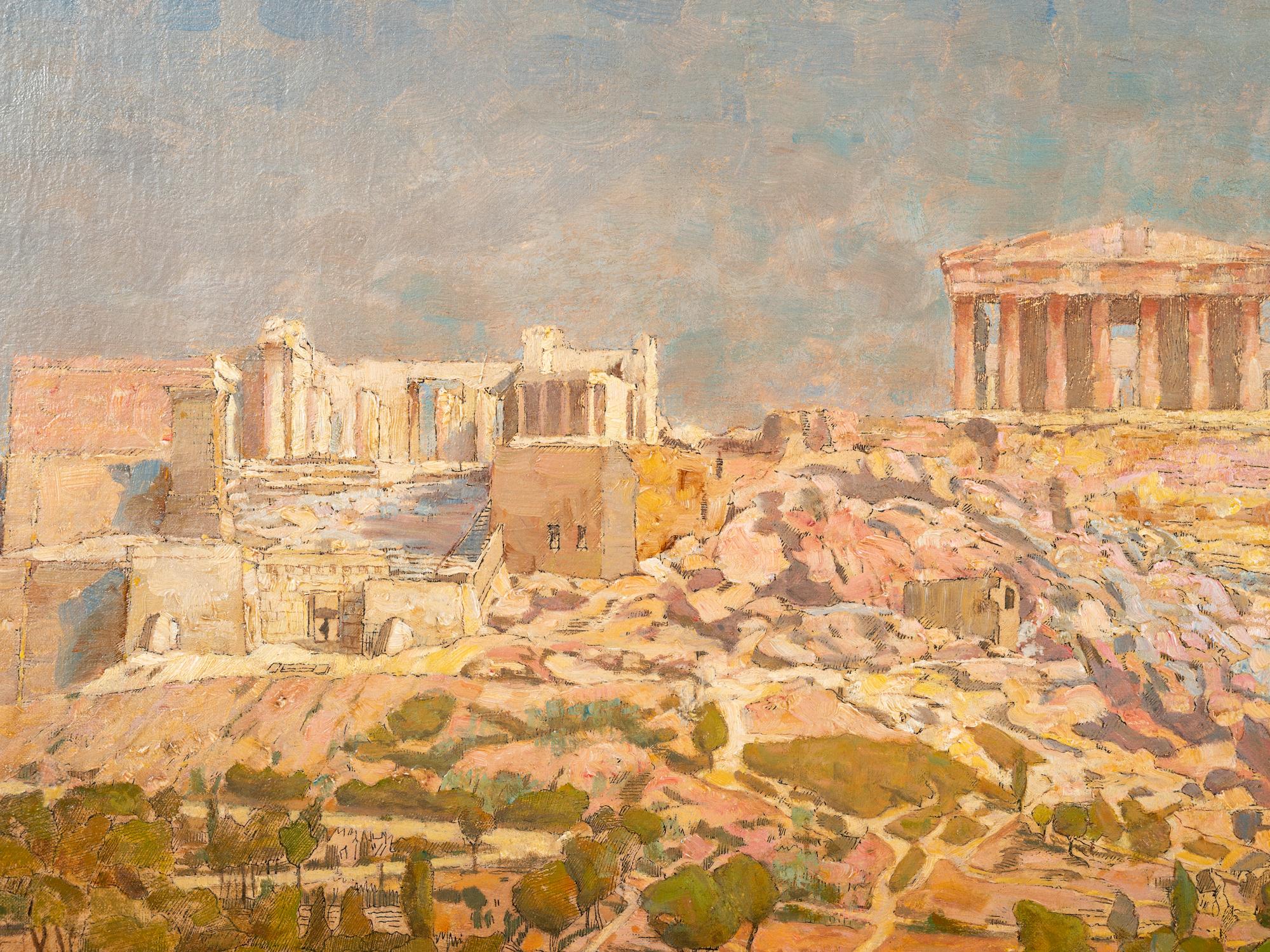 The Acropolis From the Altar of Zeus , c. 1900-01
