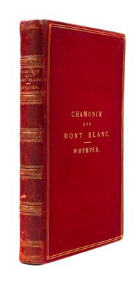 WHYMPER, Edward (1840-1911). Chamonix and the range of Mont Blanc. A Guide... London: John Murray, 1896.