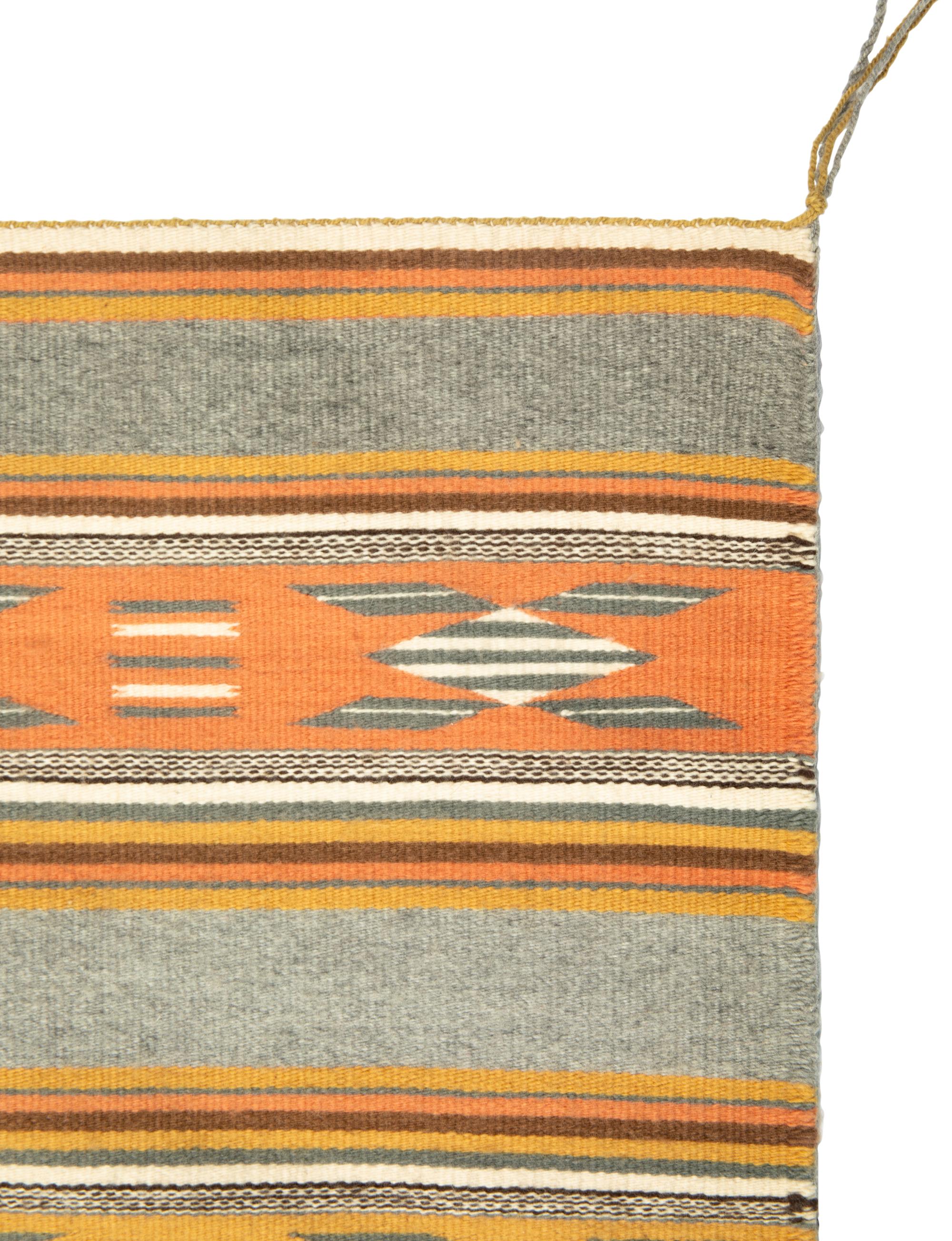 Navajo Wide Ruins Pattern Weaving / Rug