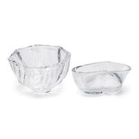 Two Orrefors Glass Table Articles