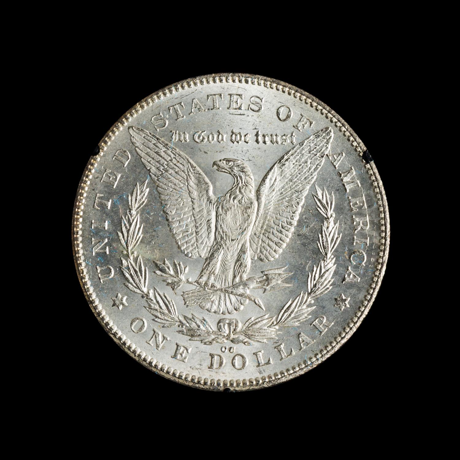 A United States 1878-CC GSA: Morgan Silver Dollar Coin