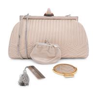 Judith Leiber Satin Frame Bag