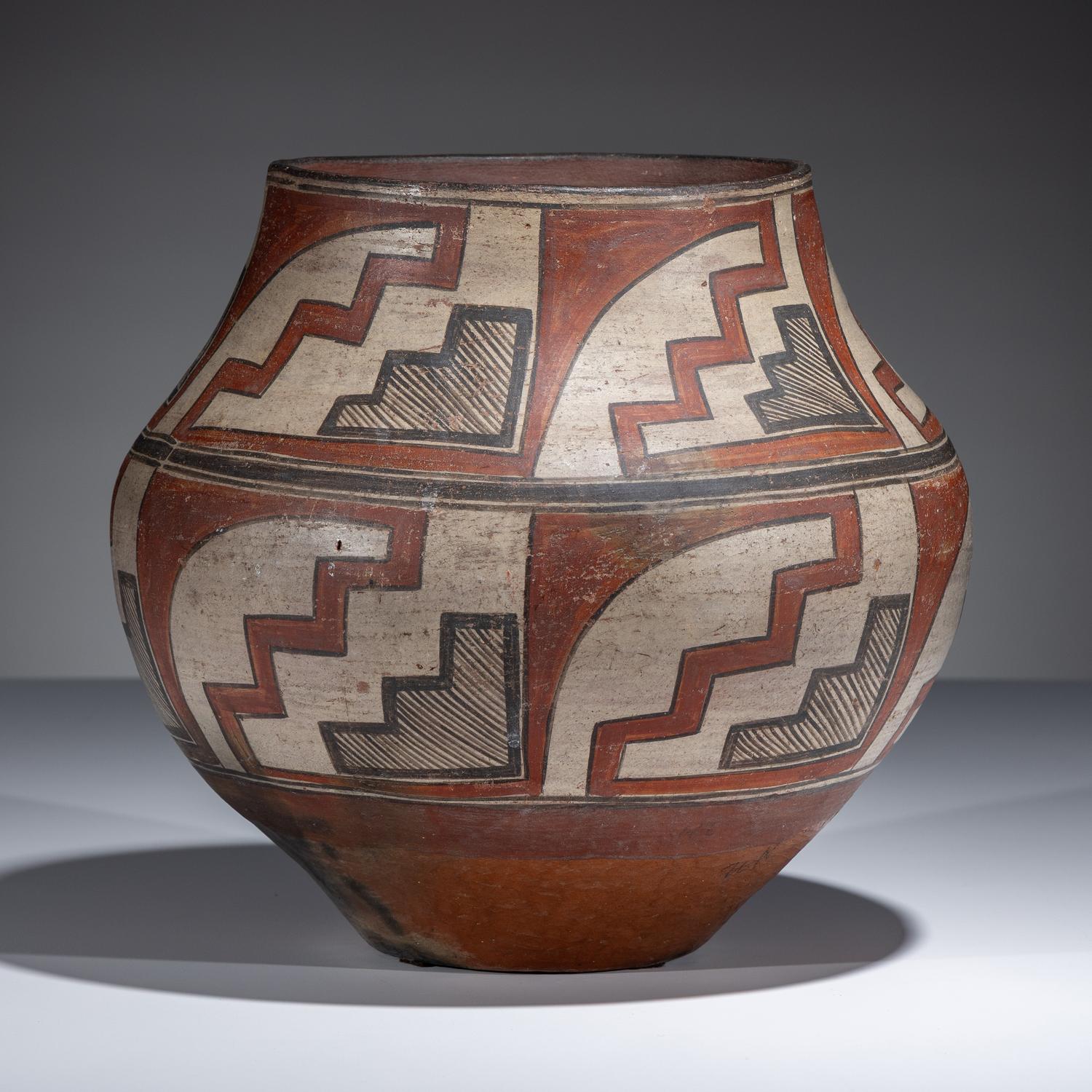 Zia Polychrome Pottery Jar