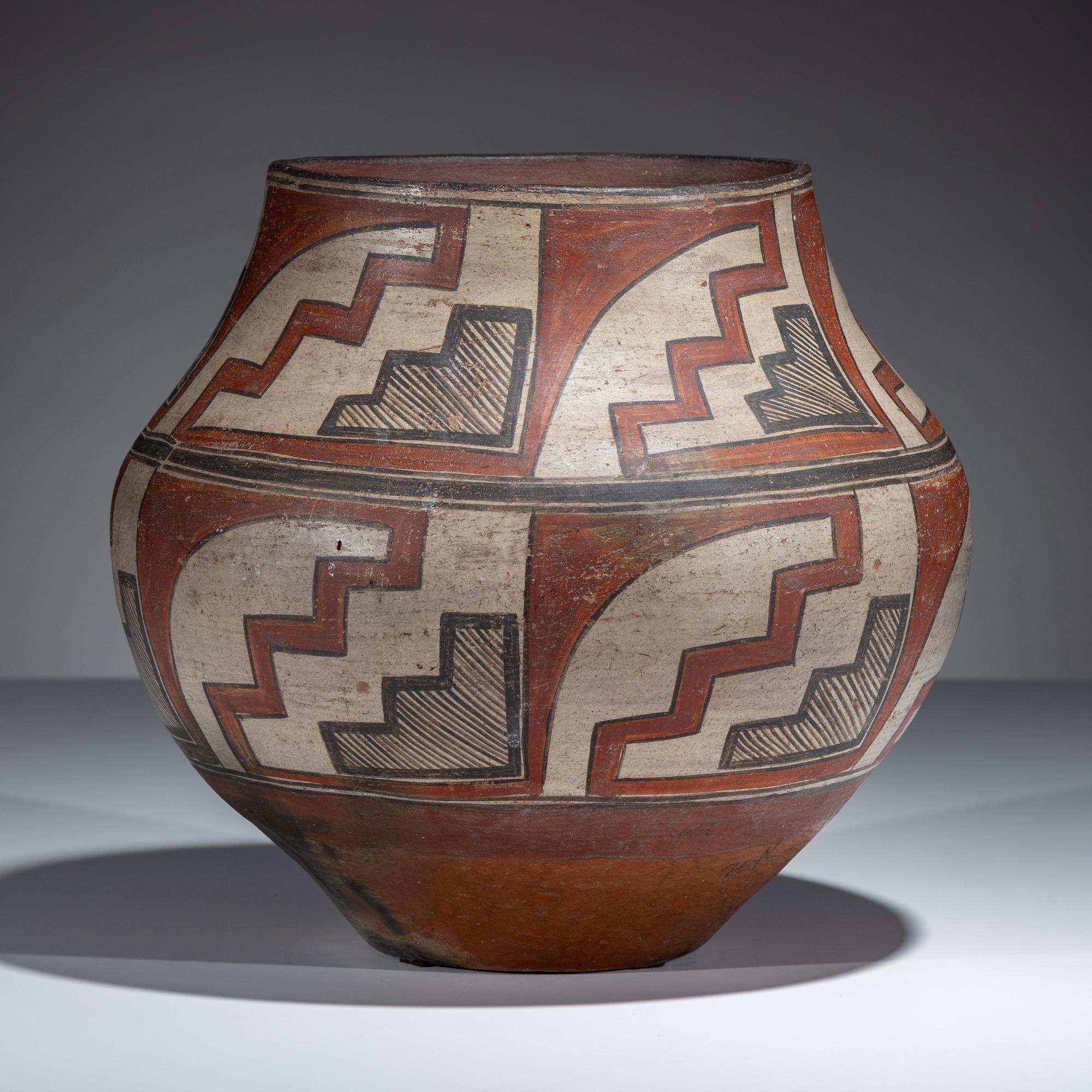 Zia Polychrome Pottery Jar