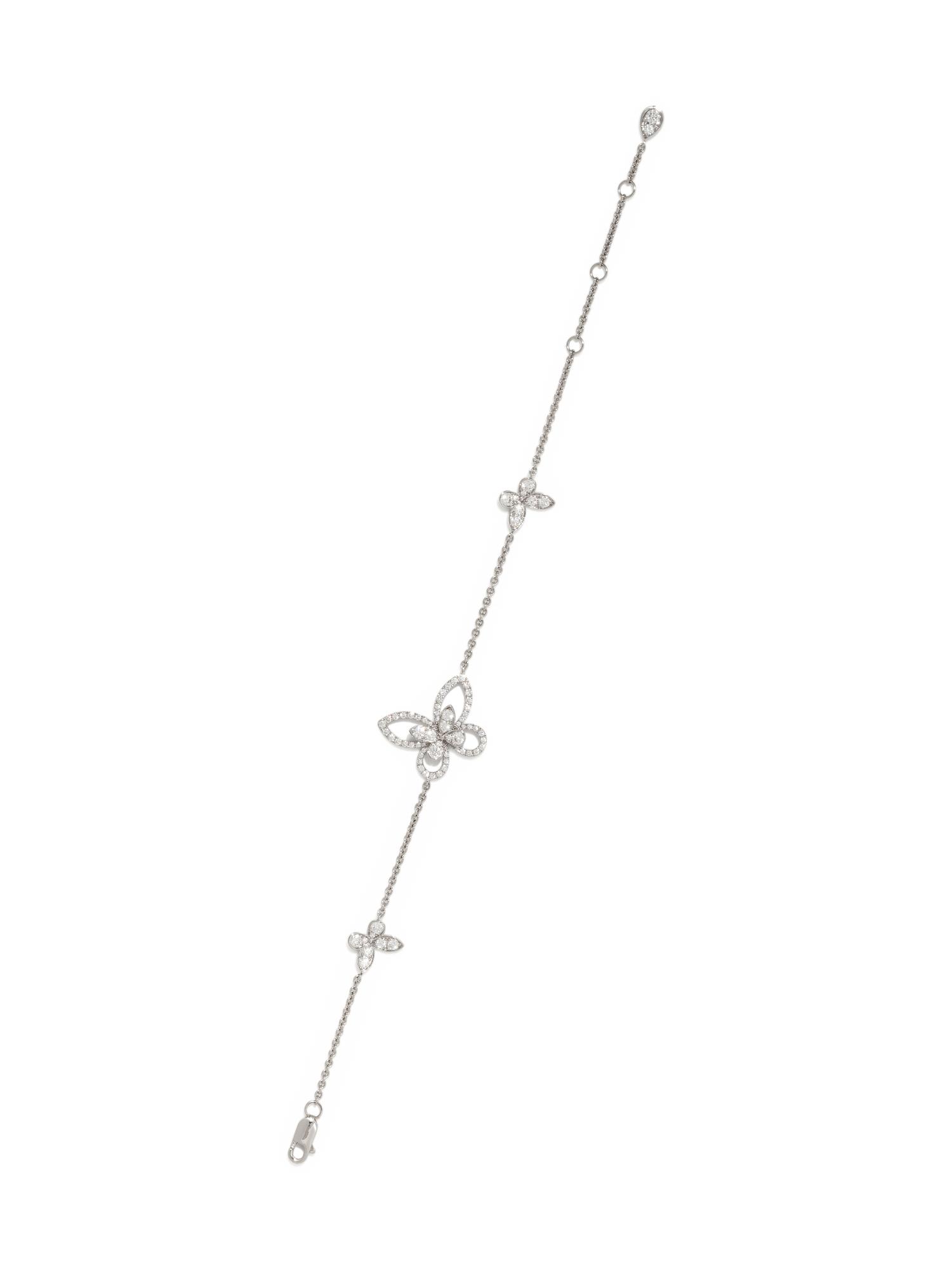 GRAFF, DIAMOND 'BUTTERFLY SILHOUETTE MINI' BRACELET