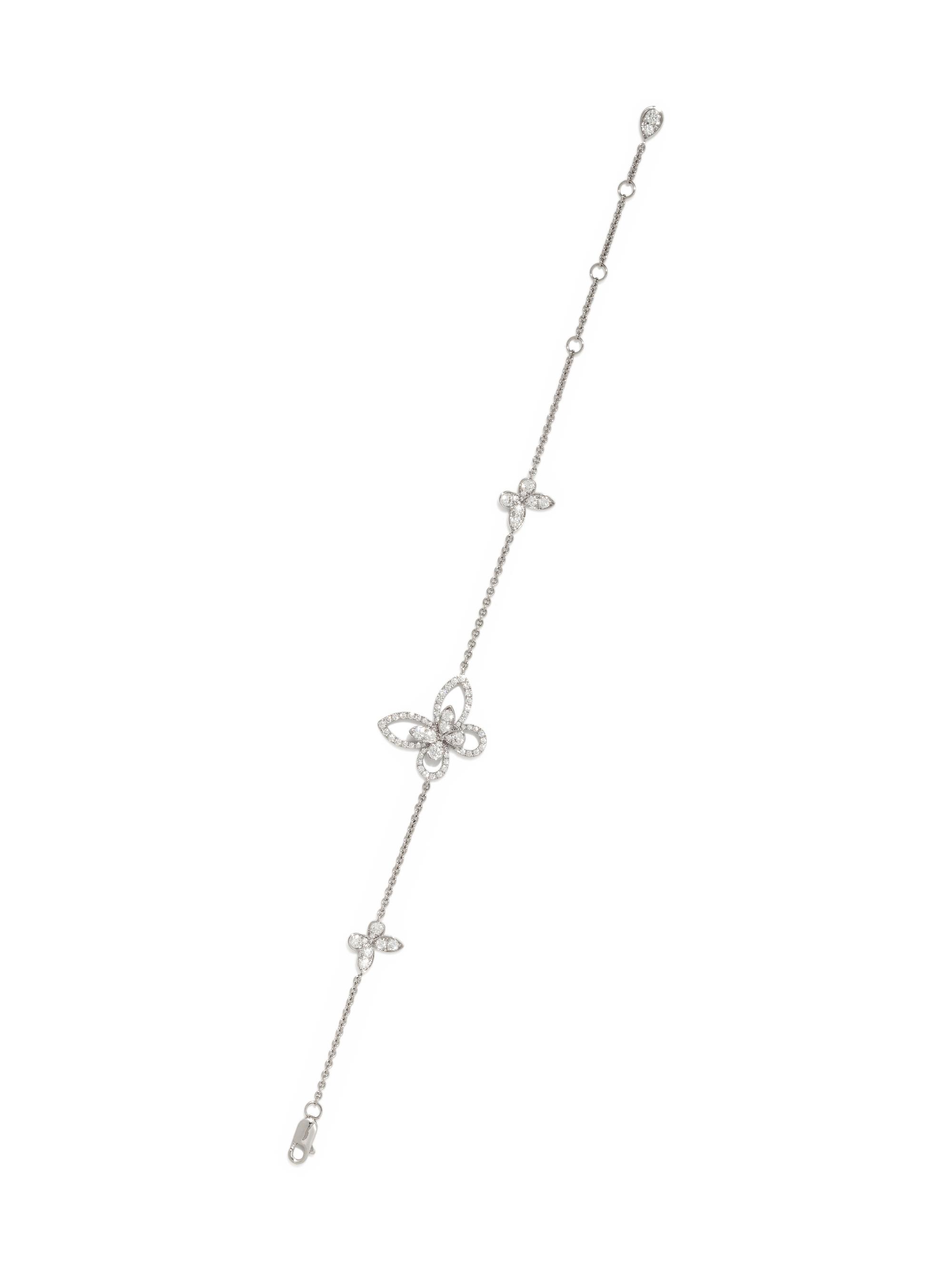 GRAFF, DIAMOND 'BUTTERFLY SILHOUETTE MINI' BRACELET