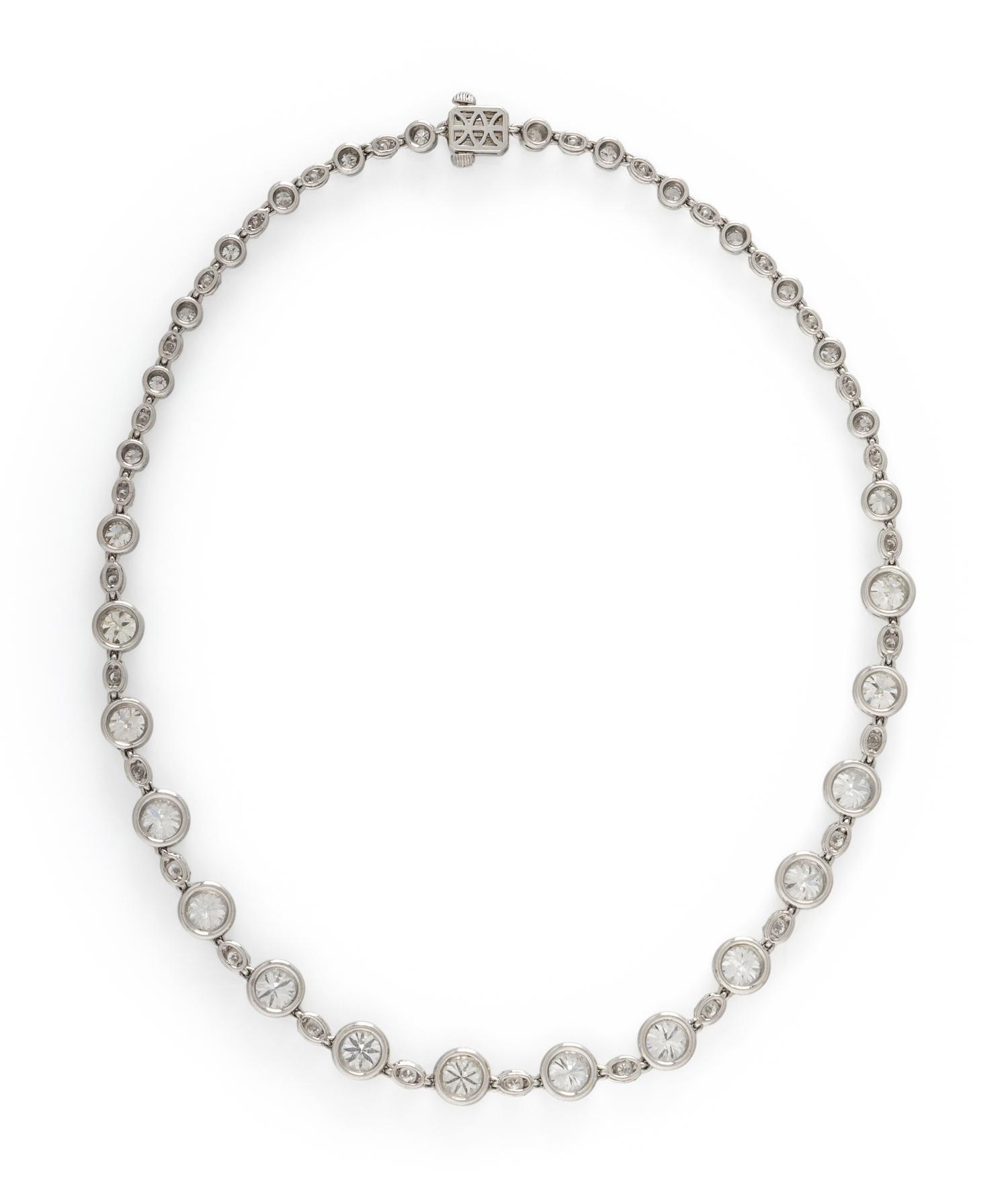 DIAMOND RIVIÈRE NECKLACE