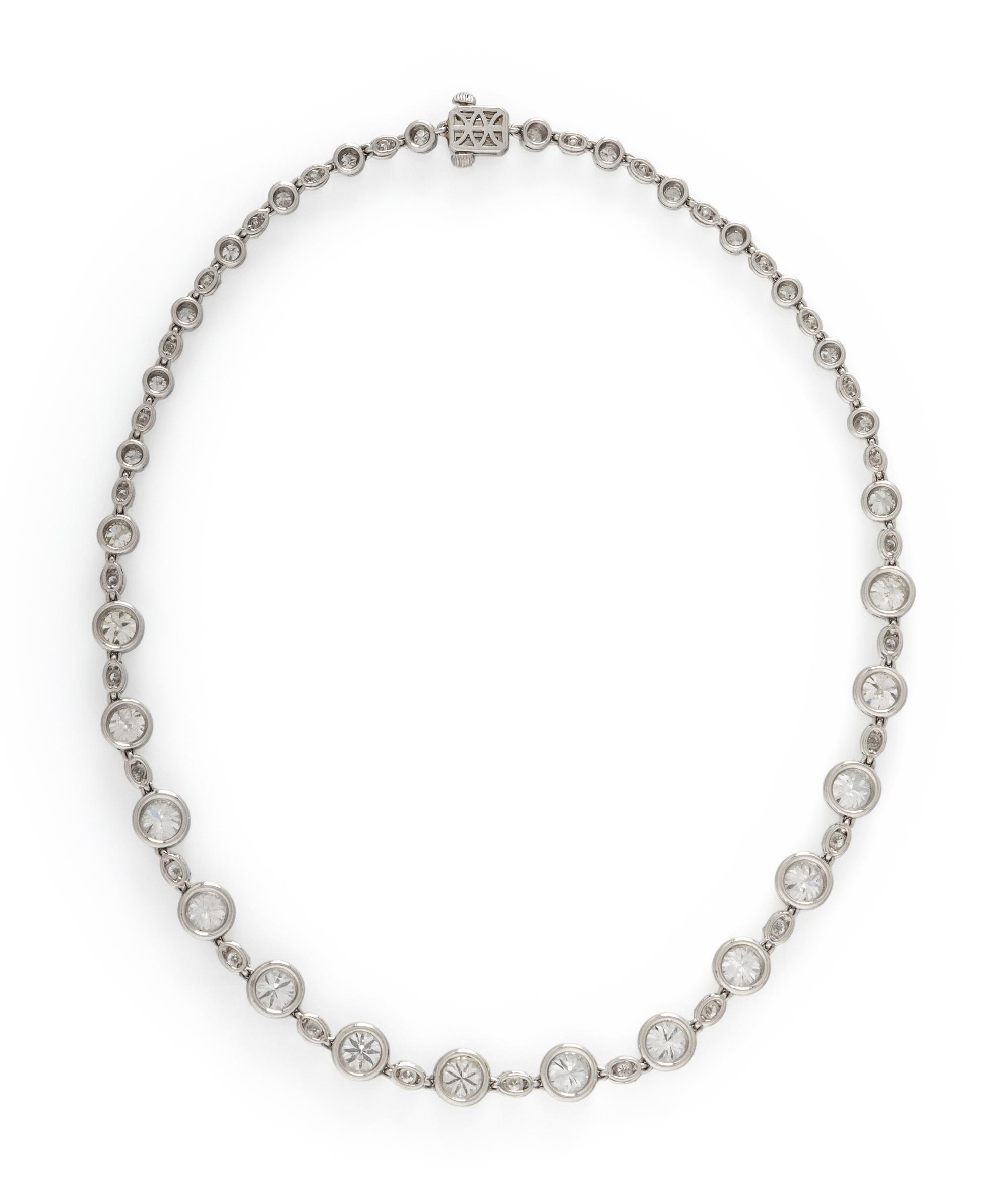 DIAMOND RIVIÈRE NECKLACE