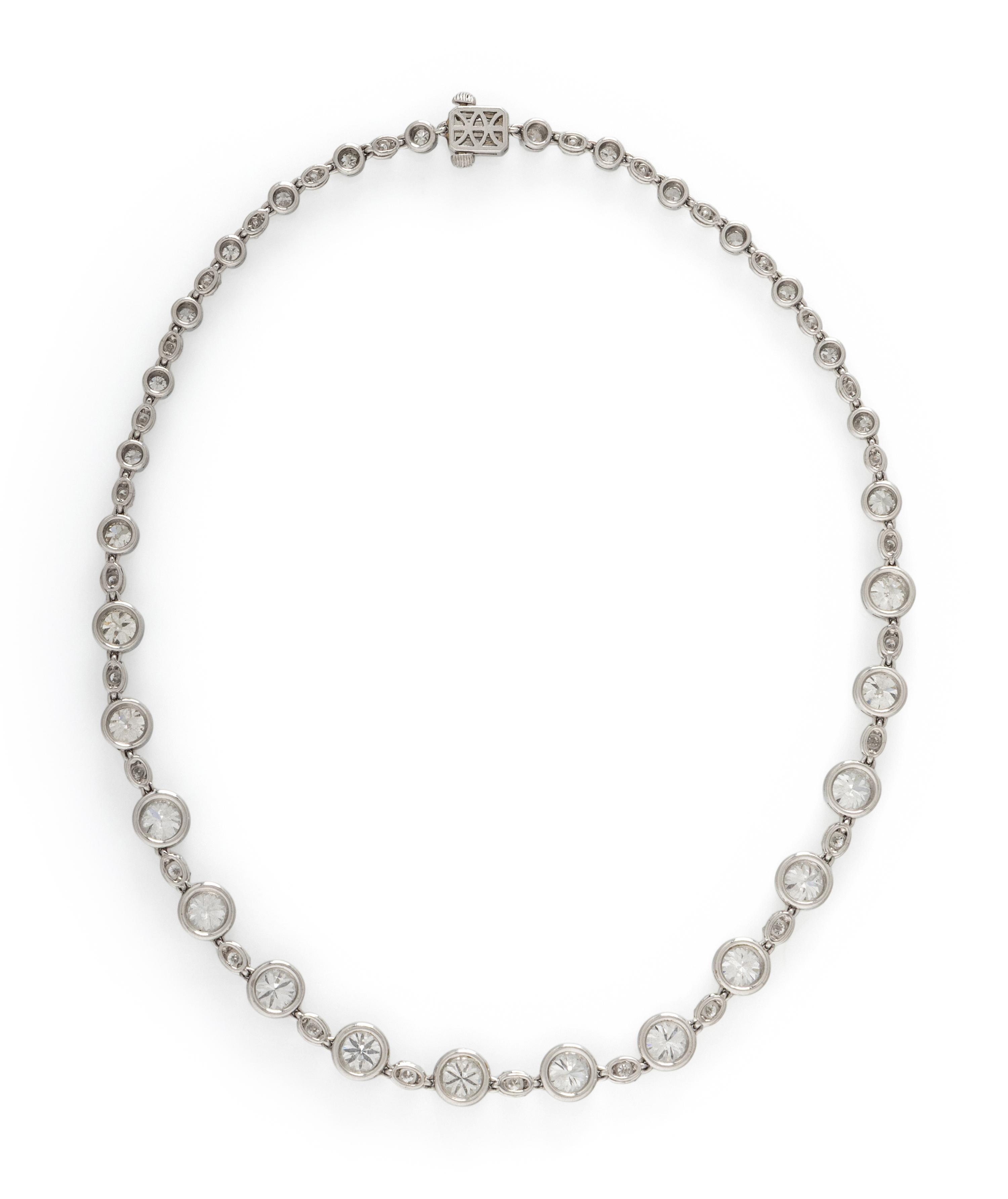 DIAMOND RIVIÈRE NECKLACE