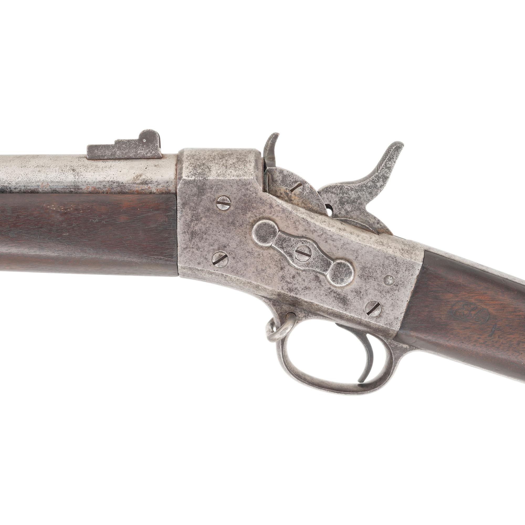 Rolling Block Alteration of a Civil War Rifle Musket Likely by Schuyler, Hartley & Graham