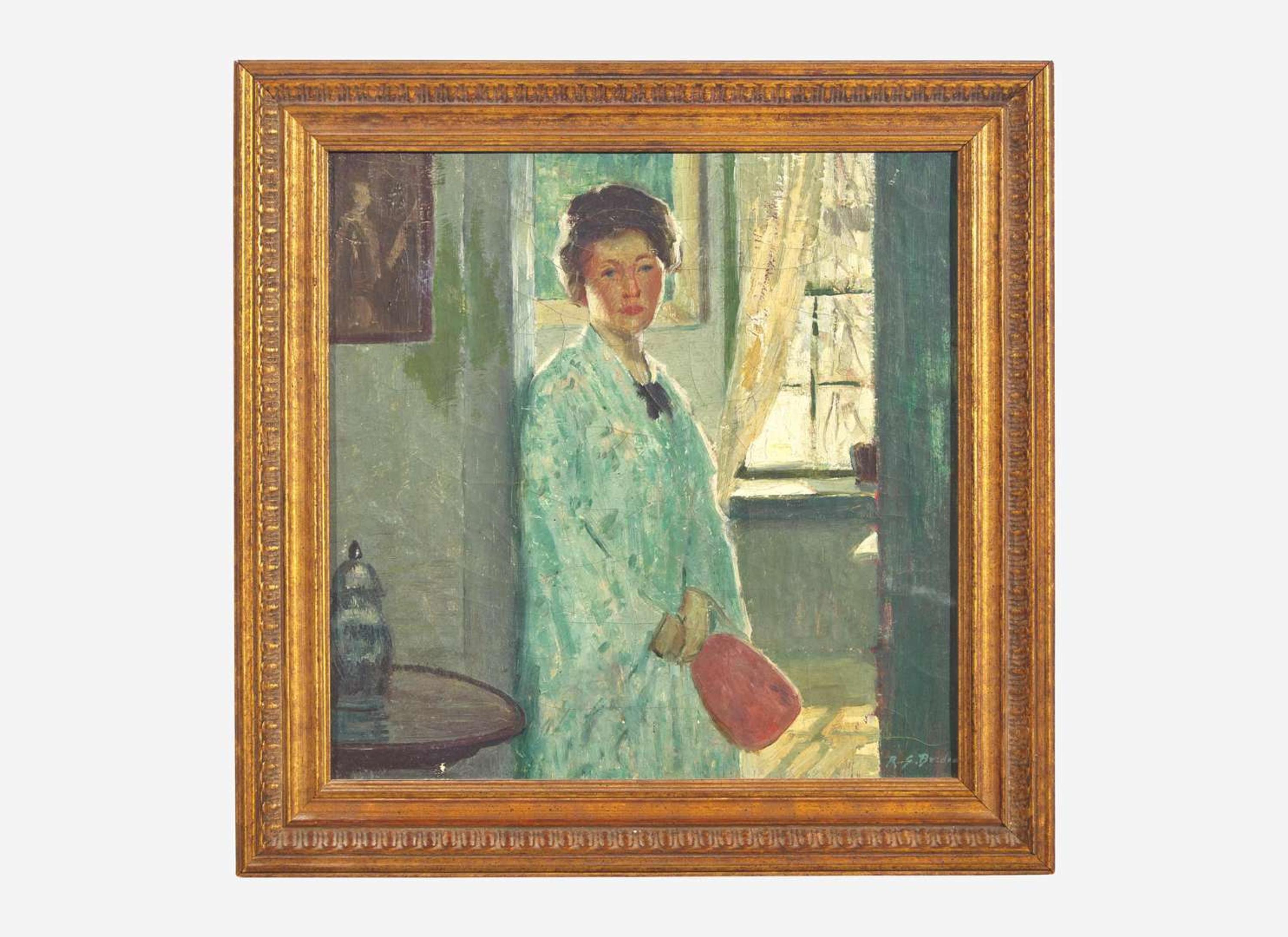 Rae Sloan Bredin (American, 1881-1933) - In the Doorway