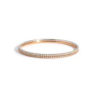 COLLECTION OF DIAMOND BANGLE BRACELETS