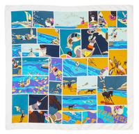An Hermes 90cm Silk Scarf, 36" x 36".