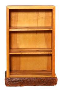 Western Bookcase, Cowboy Classics by Tom Bice Height 48 x width 29 1/2 x depth 12 inches