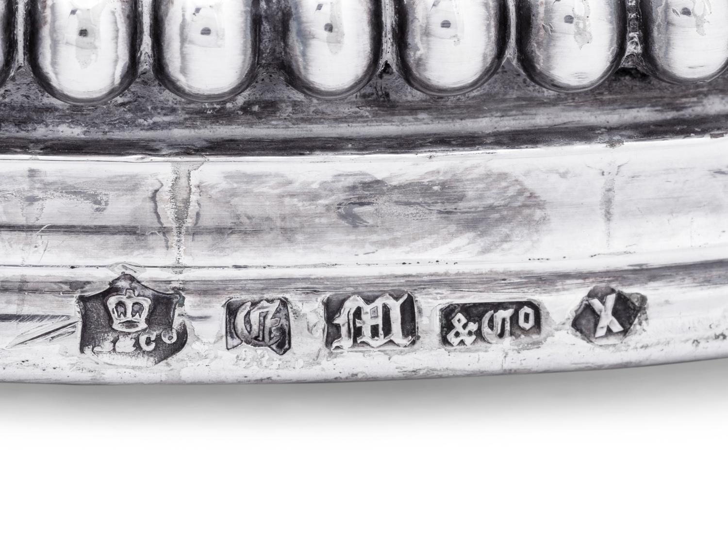 An English Silver-Plate Cloche