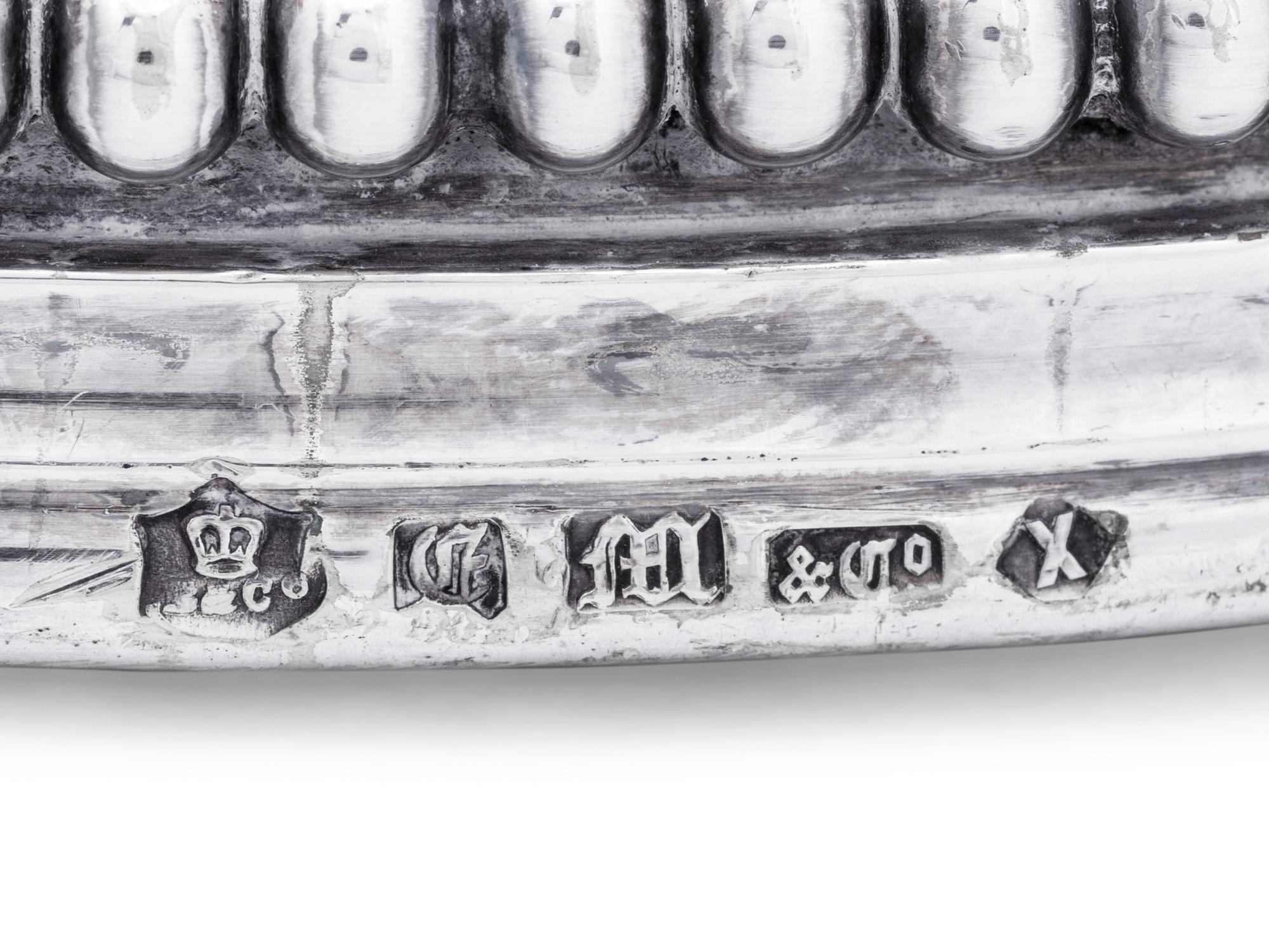 An English Silver-Plate Cloche