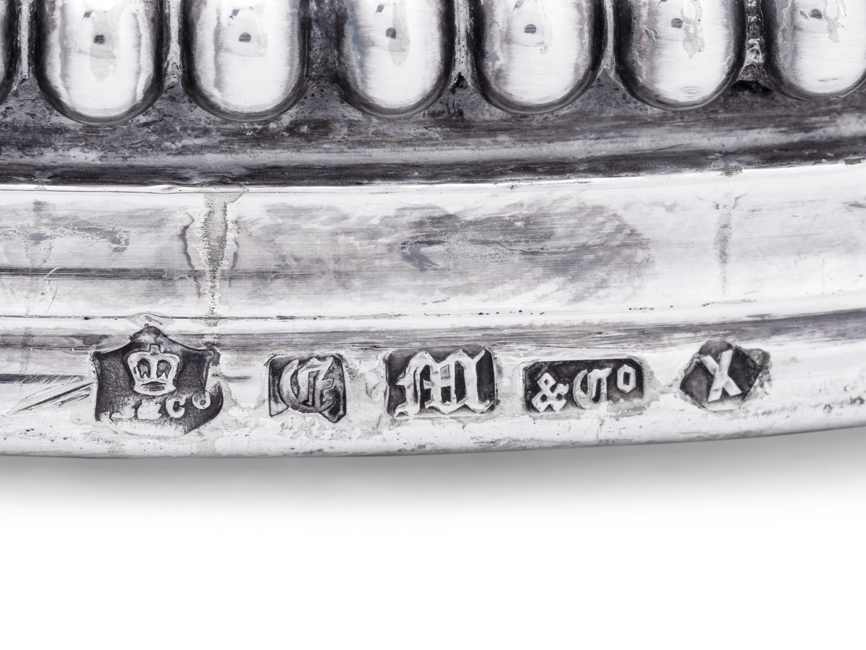An English Silver-Plate Cloche