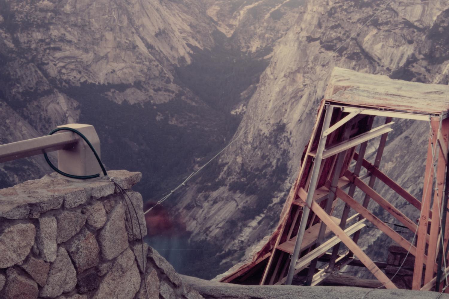 Set and Scaffolding for Star Trek V, Glacier Point