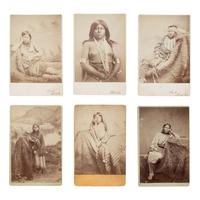 William S. Soule AND W.P. Bliss (American, 1836-1908 / b. ca 1840) — Wichita and Kiowa Women and Children