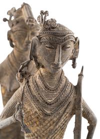 Two Indian Bronze Groups
