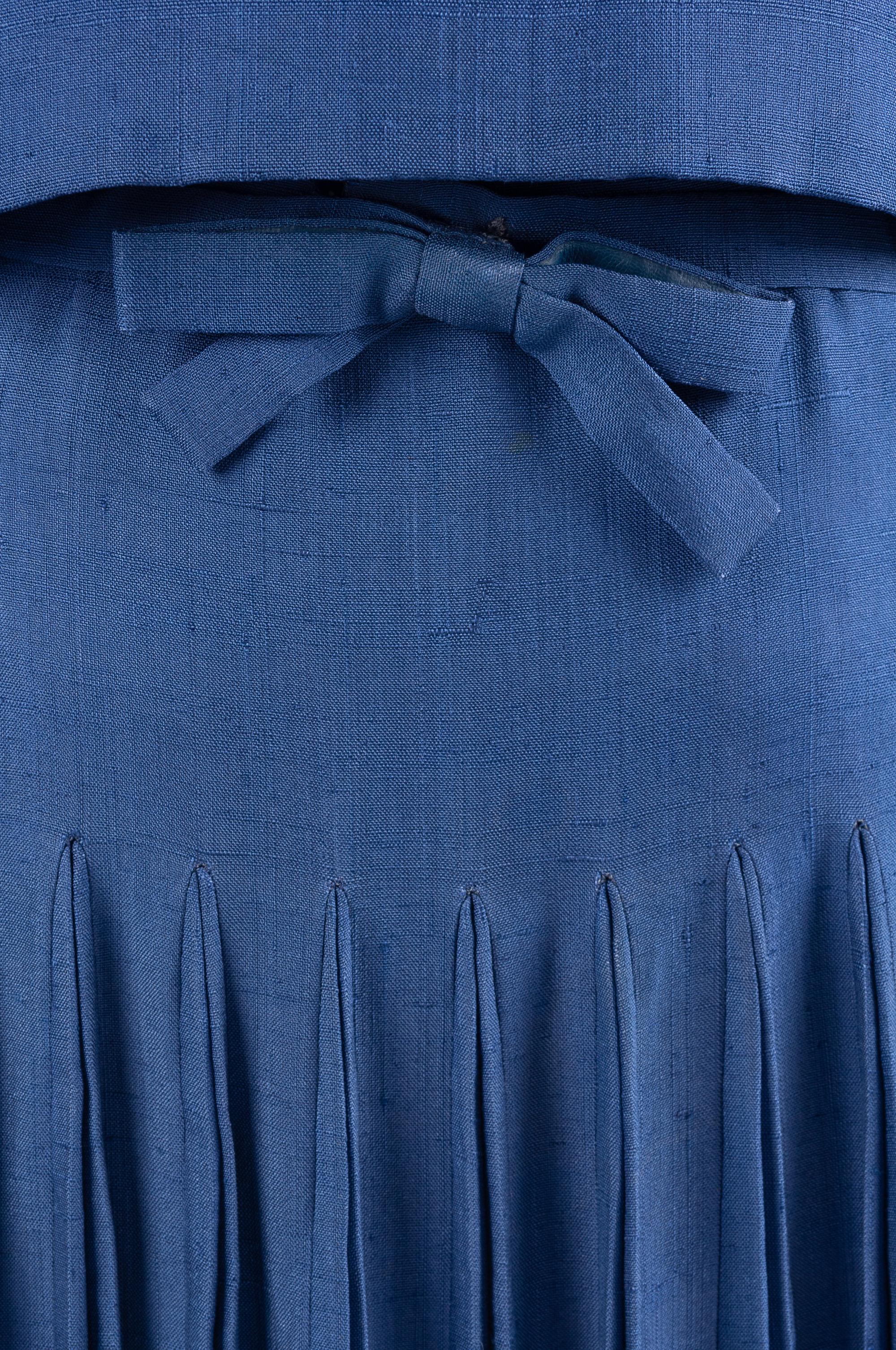 Christian Dior by Marc Bohan Haute Couture Ensemble, Spring-Summer 1961 — Worn by Dame Olivia de Havilland in the 1962 movie ‘Light in the Piazza’. (Lot 7 was worn in the same movie).