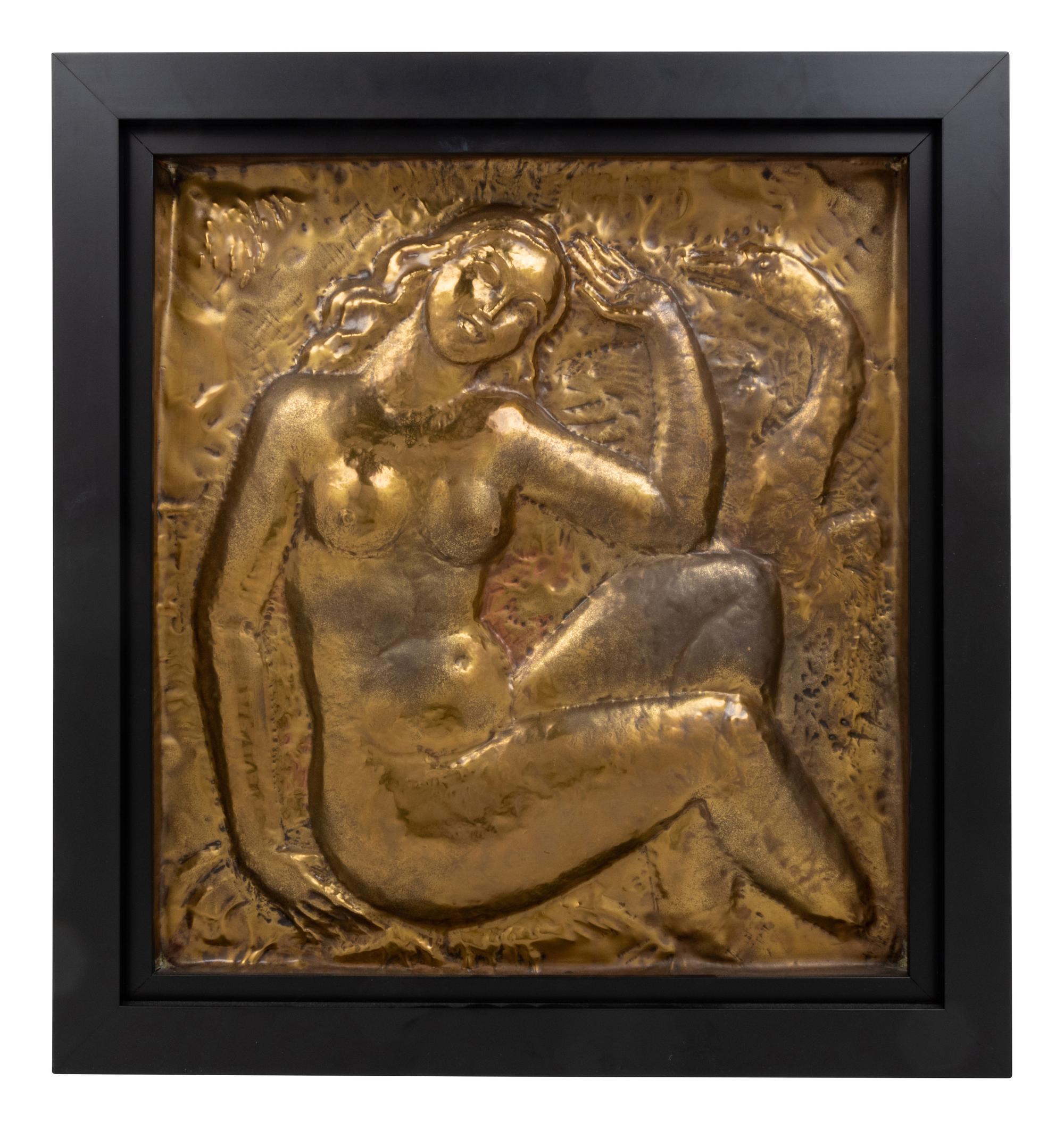 Three Figurative Plaques