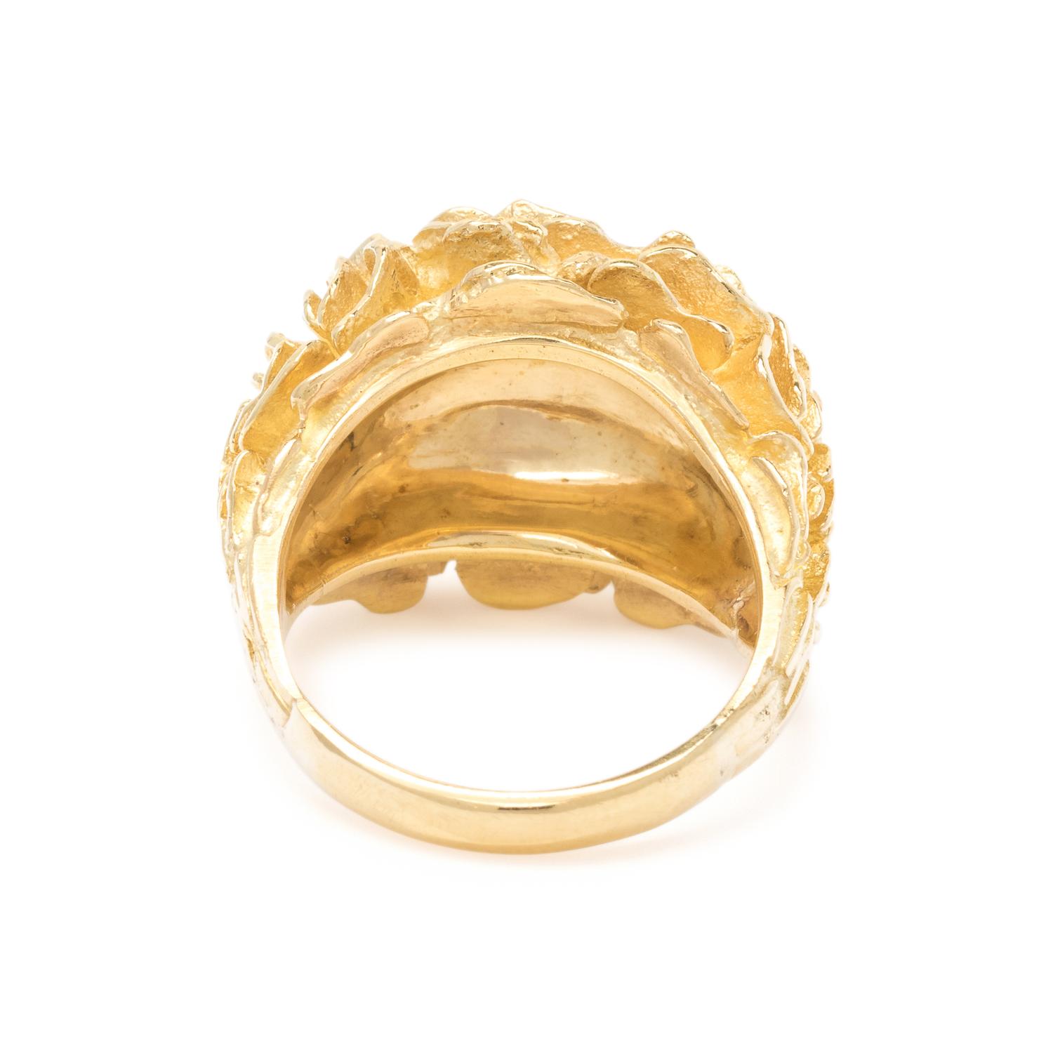 YELLOW GOLD RING