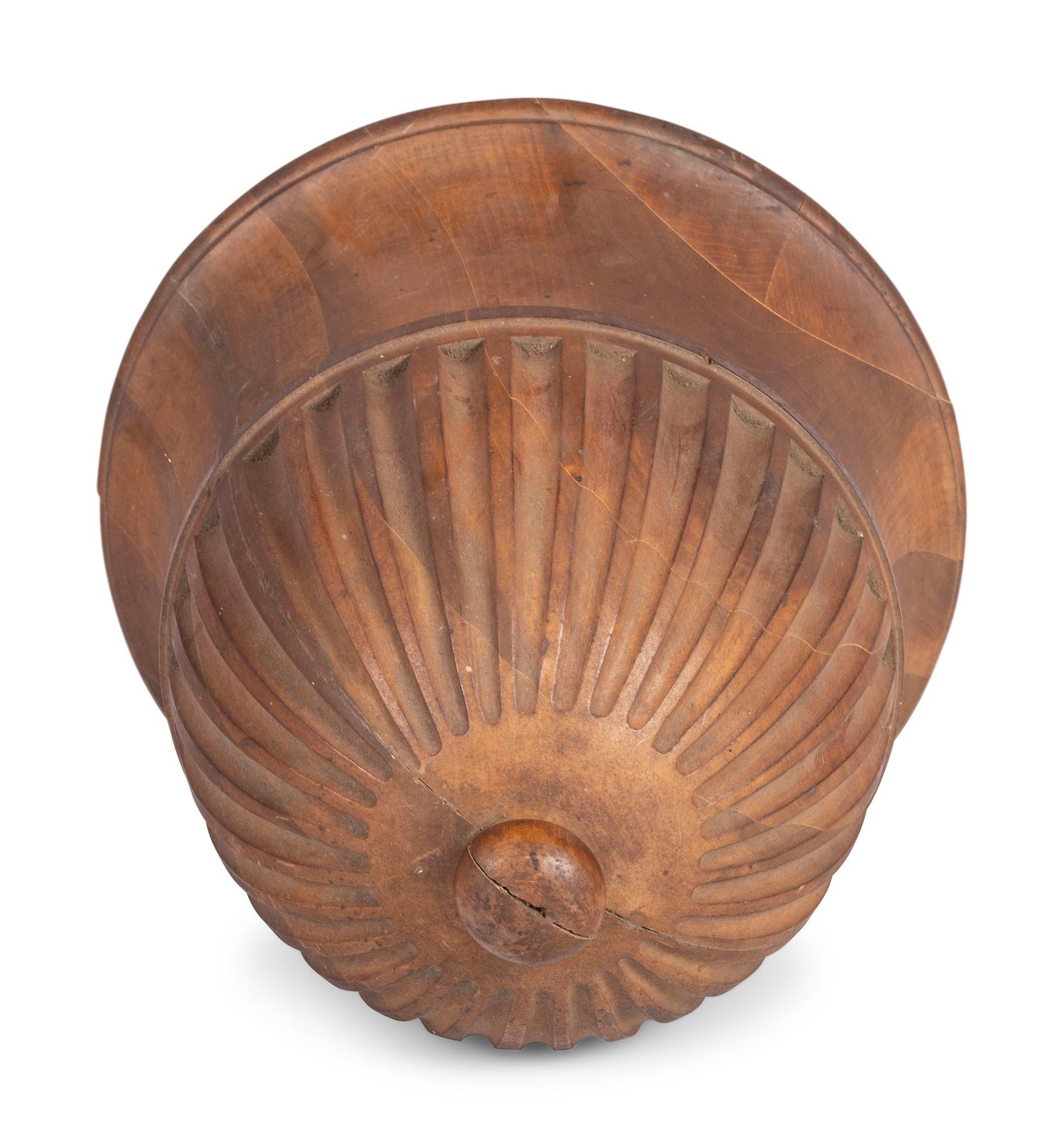 A Wooden Fire Hydrant Top