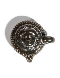 A Greek Black-Glazed Guttus
