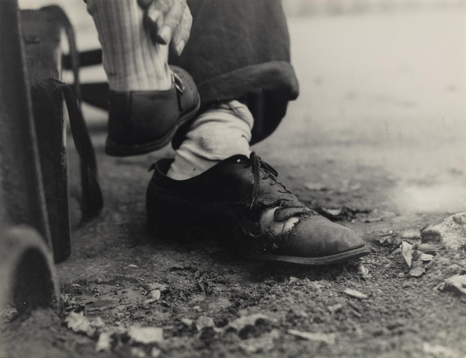 Saul Leiter (1923-2013) Torn Shoes, New York, 1951