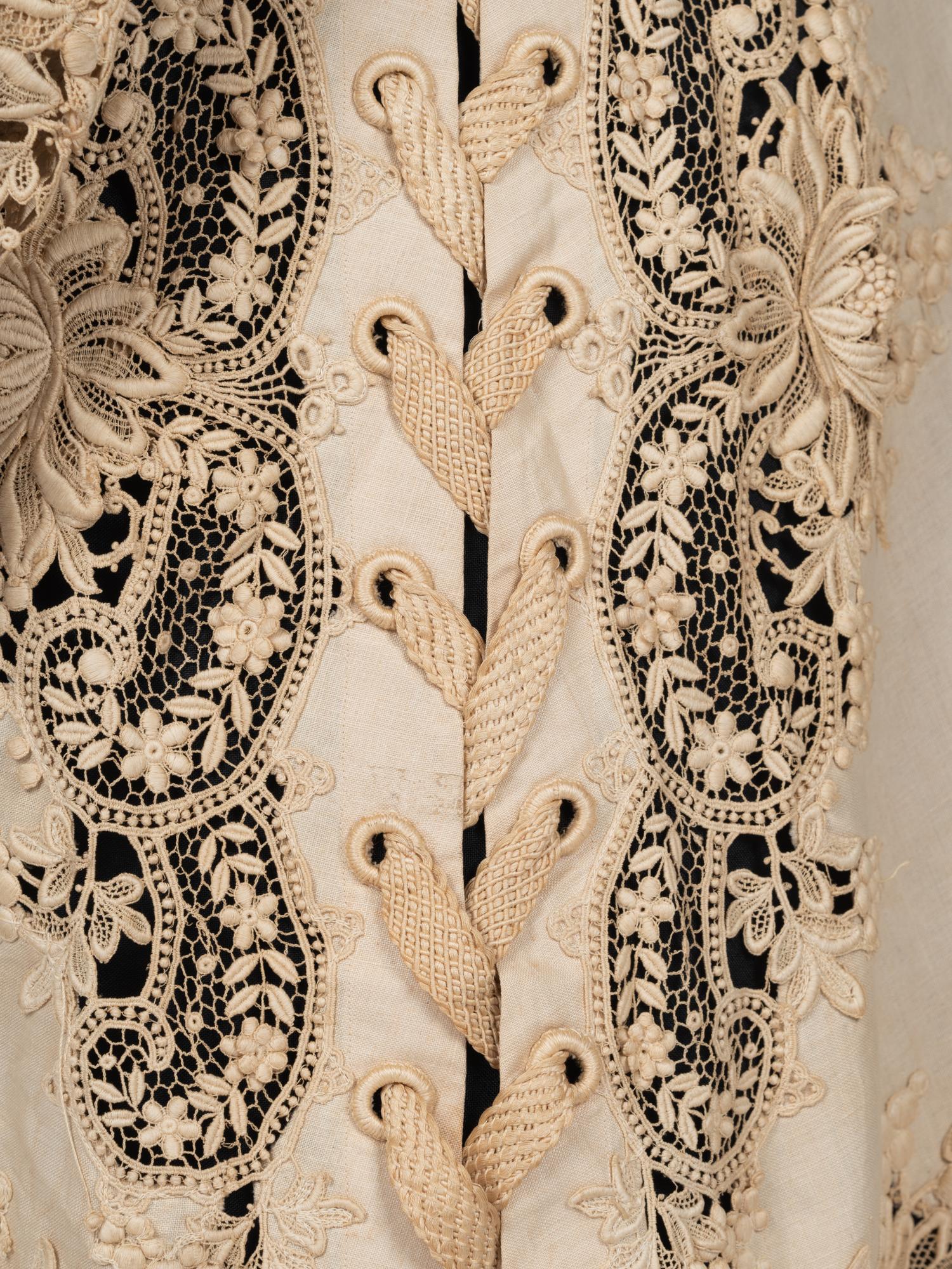 Women's Edwardian Lace Jacket, c.1905-10