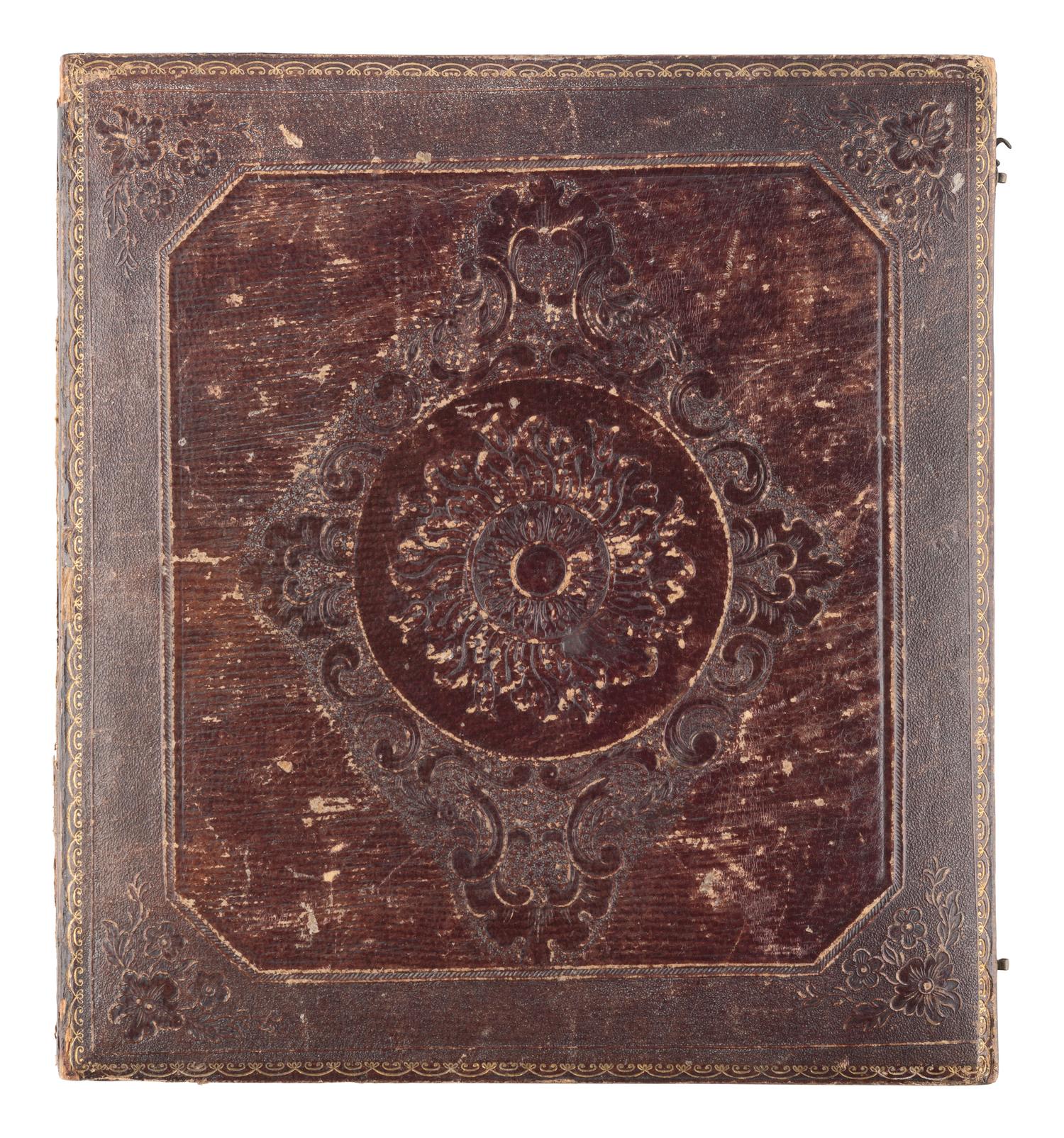 [EARLY PHOTOGRAPHY]. Two daguerreotypes of families, incl. oversized portrait by McClees and Germon, Philadelphia.
