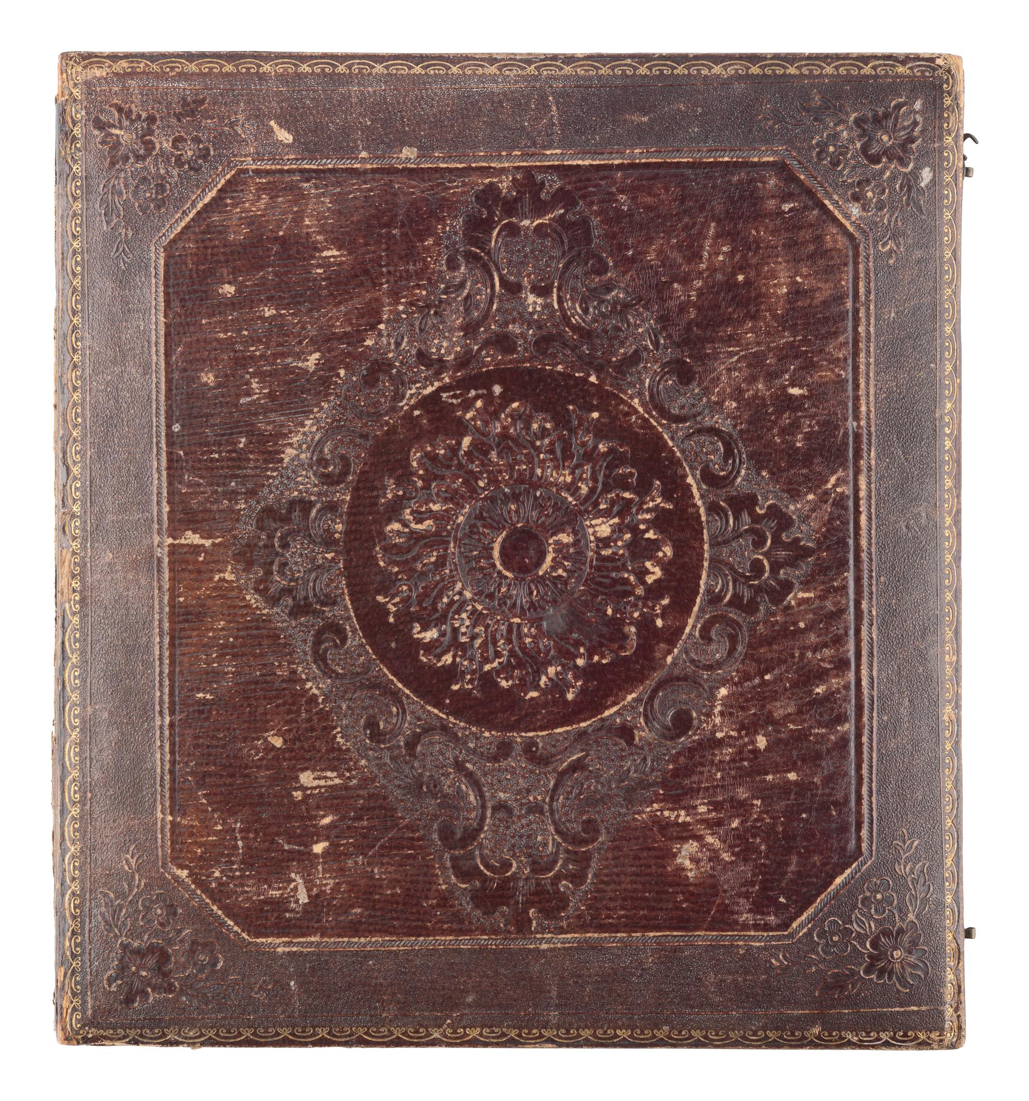[EARLY PHOTOGRAPHY]. Two daguerreotypes of families, incl. oversized portrait by McClees and Germon, Philadelphia.