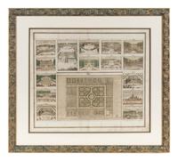 Plans for the Gardens of Versailles, 18th Century