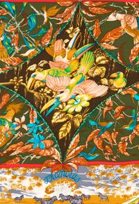 Hermès 140cm Silk Cashmere Shawl