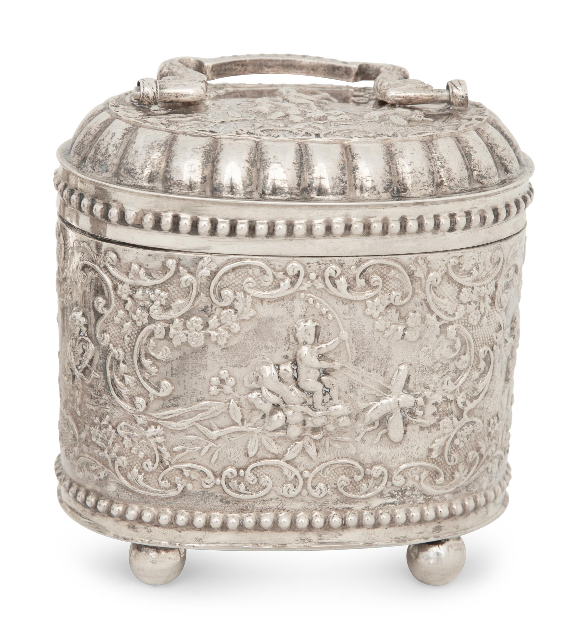 Two American Silver Articles and a Dutch Silver Box