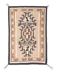 Navajo Two Grey Hills Weaving / Rug