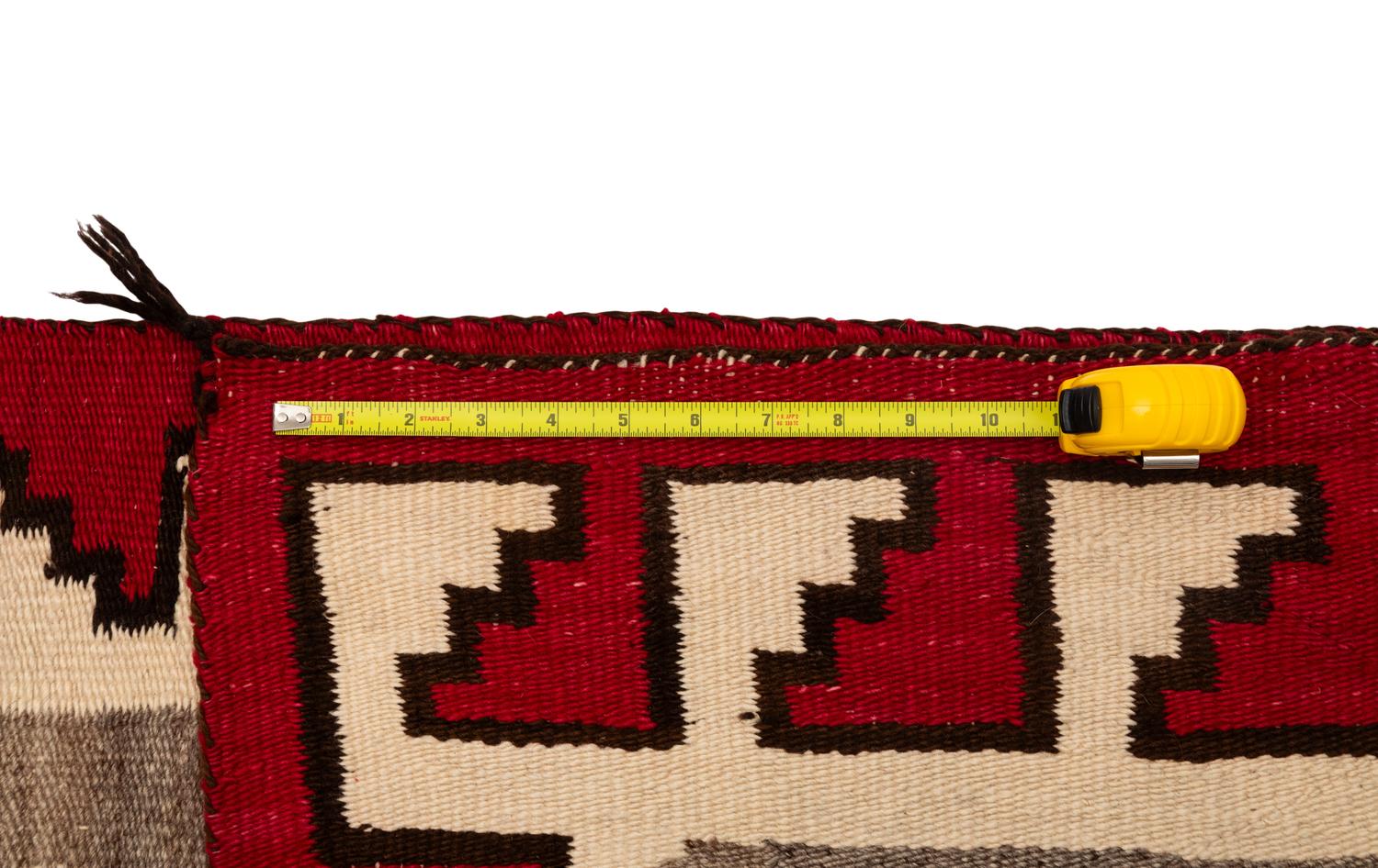Navajo Western Reservation Double Saddle Blanket / Rug