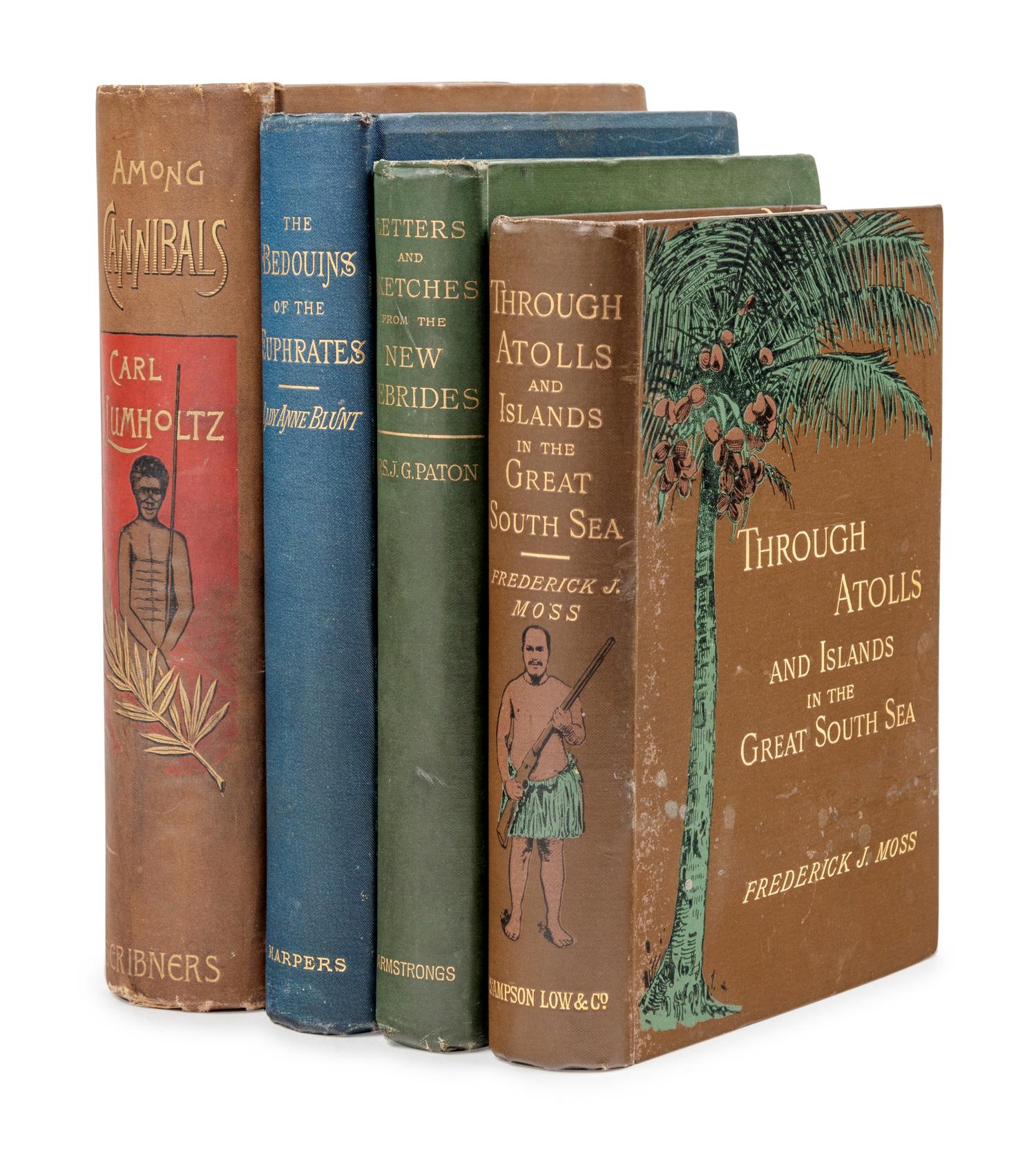 [TRAVEL AND EXPLORATION – ASIA AND MIDDLE EAST]. A group of 4 works, comprising: