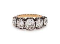Victorian, Diamond Ring