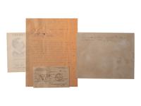 [POLITICS]. A diverse group of 19th-century ephemera, incl. politics, agriculture, and commerce.