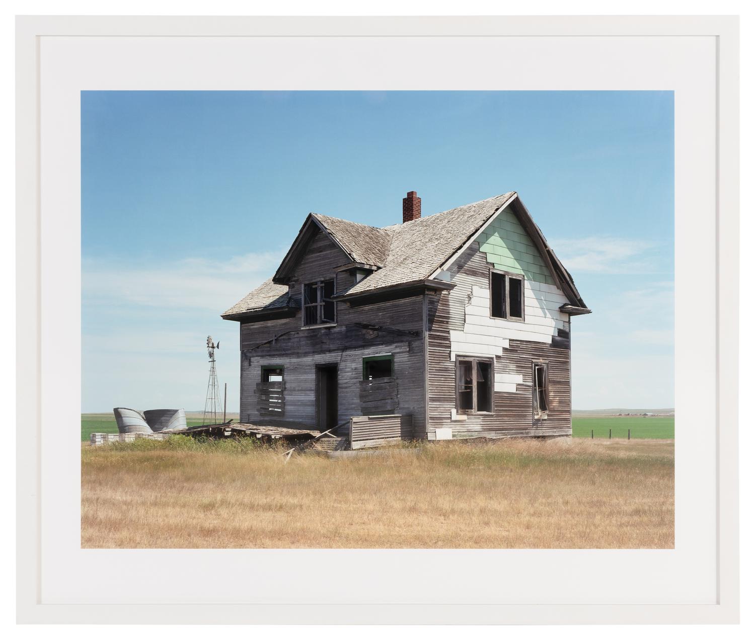 Abandoned Farmhouse, Schaty Farm, Slope County, North Dakota , 2000