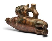 A Peruvian Vessel in the Form of a Jaguar